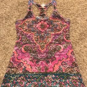 Colorful Print Mossimo Tank Top from Target